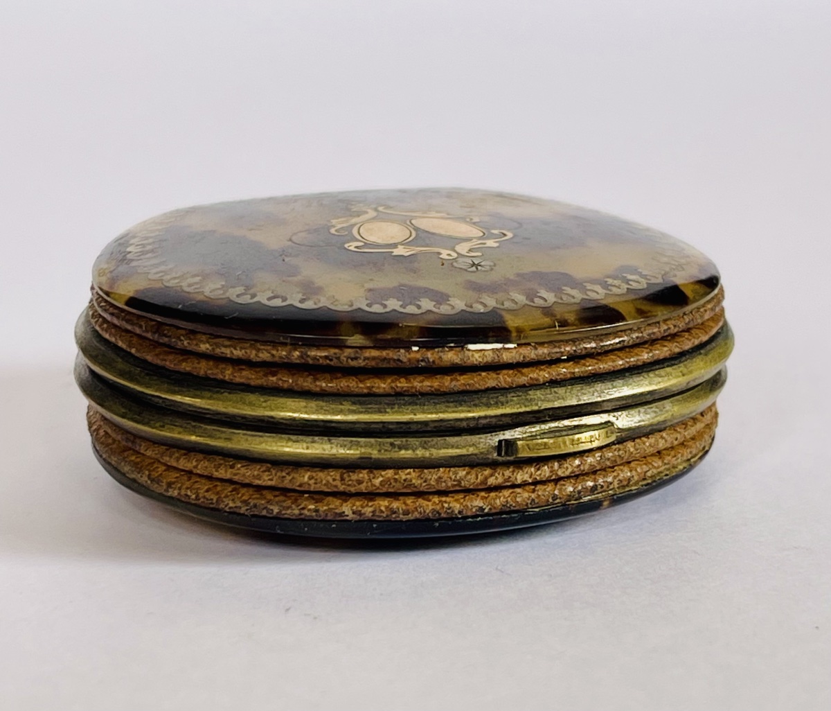 Tortoiseshell And Gold Coin Purse -photo-6